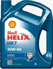 Фото для Масло моторное полусинтетическое Shell Helix Diesel HX7 10W40, 4 л